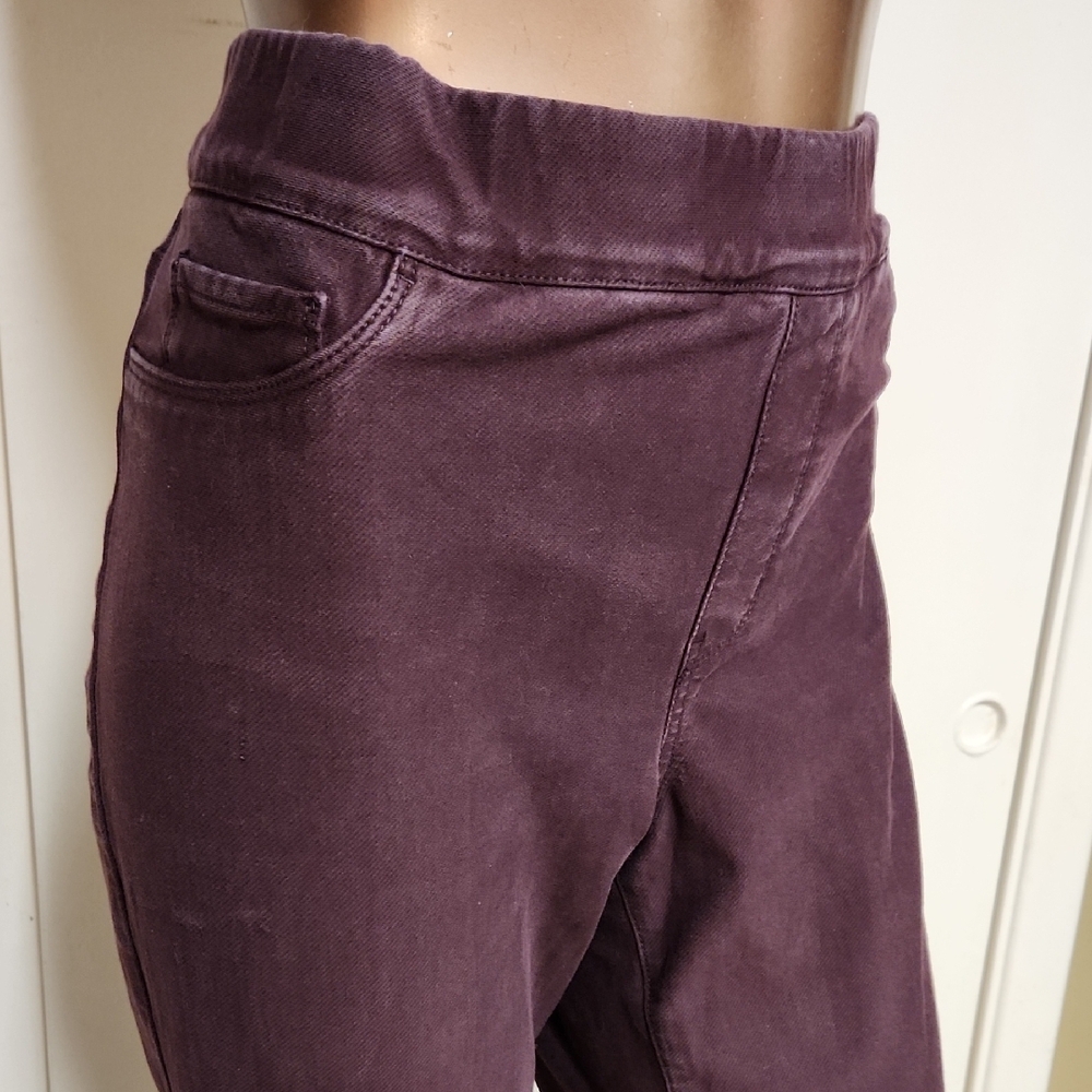 Chic Dark Purple Pants